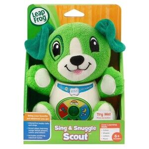 Leap Frog Sing and Snuggle Scout New in Package Learning Toy Dog
